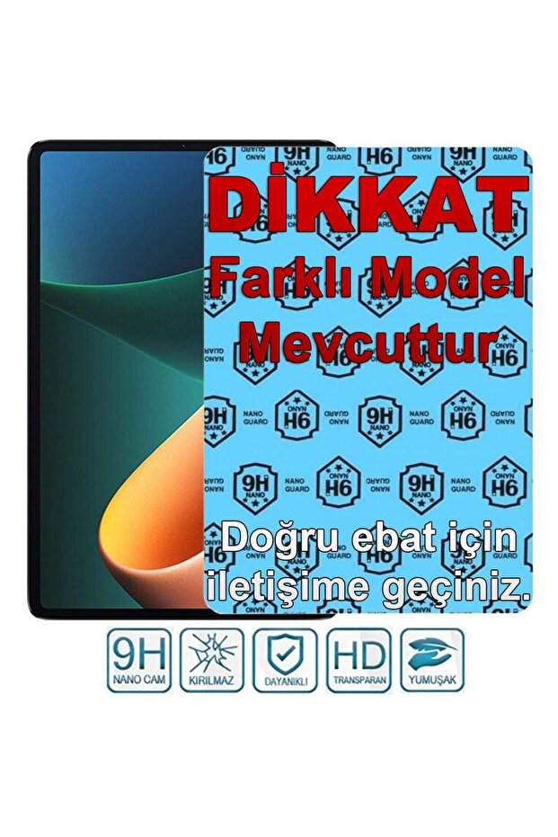 واقي شاشة EasyPro Tab43 زجاج نانو غير قابل للكسر - موديل 2
