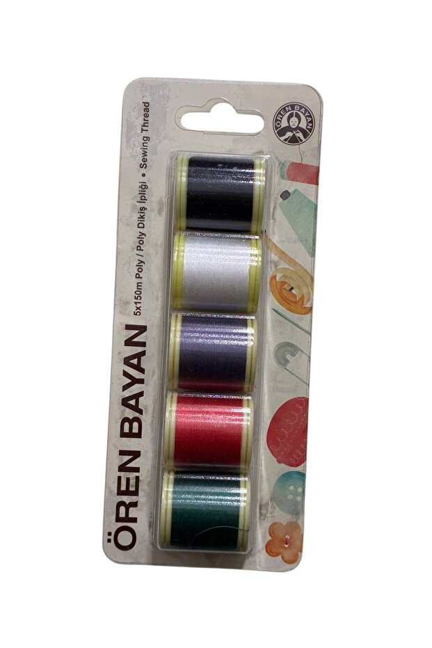 Poly Sewing Thread 5X150M - 1