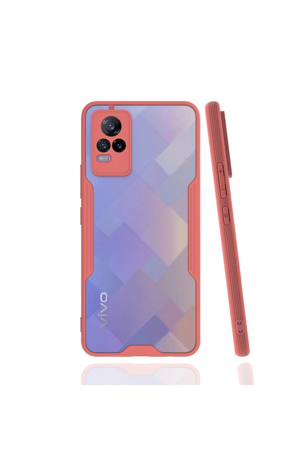 Vivo V21E Case Platinum Silicone - Pink