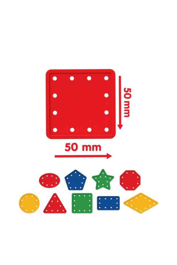 Set de activitati cu Forme 156 elemente Multicolor - 5