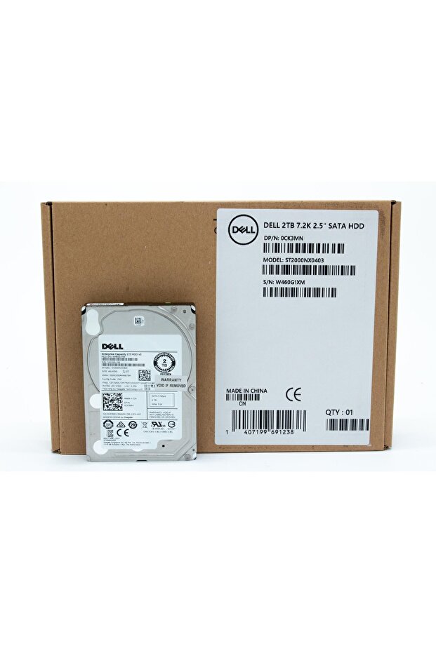CK3MN 0CK3MN ST2000NX0403 2TB 6G 7.2K SFF 2.5'' SATA ENTERPRISE HARD DRIVE ONLY FOR SERVER