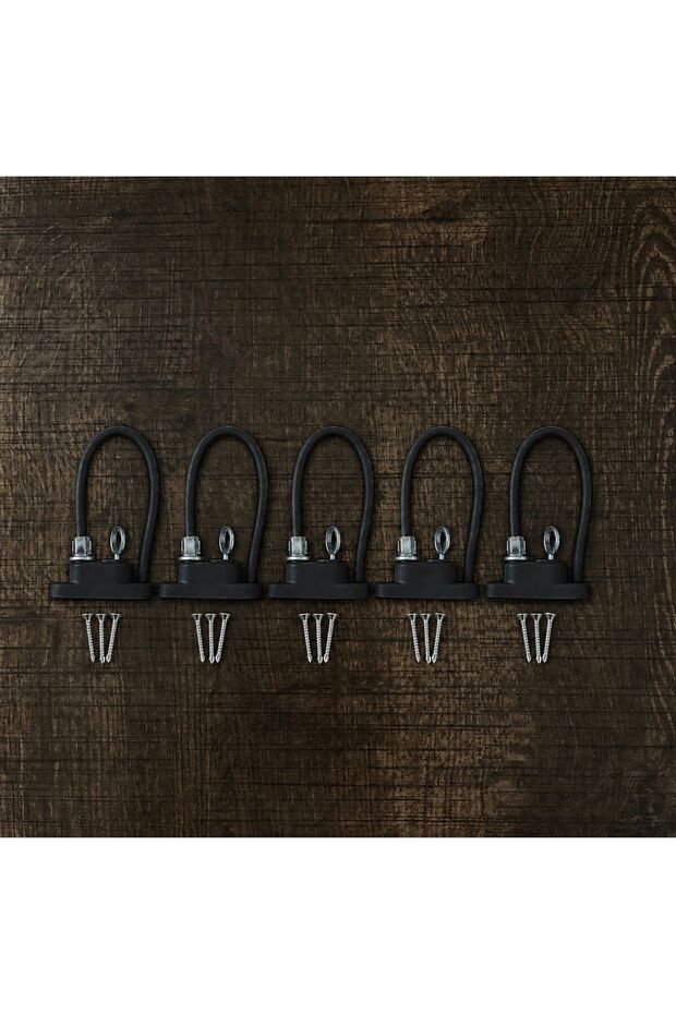 Steel Rope Cable Pvc Window Safety Child Safety Lock Set of 5