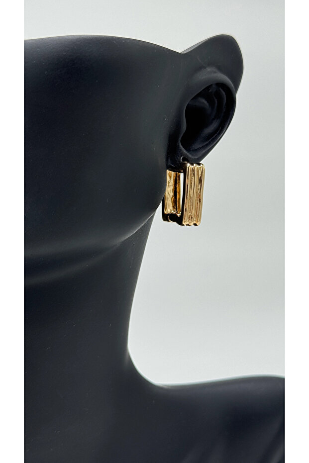 Luxury Square Earrings - Gold