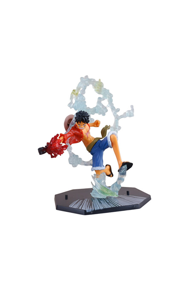 Bandai aB07 Anime Figure One Piece Luffy Roronoa Zoro Three-Blade Sa-Maximum Manga Statue PVC Action