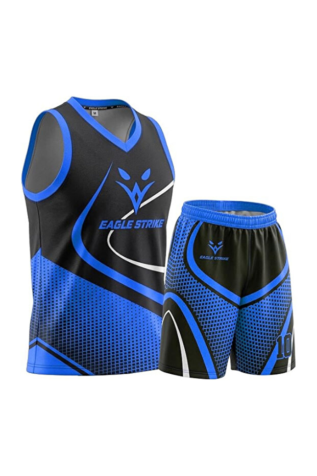 Basketball Jersey & Shorts Set – 2-Piece Breathable Uniform for Kids & Adults, Moisture-Wicking Sleeveless Kit