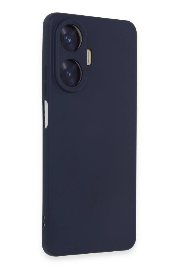 Ilkeshop New Realme C55 Case Nano Velvet Silicone (193239) - Purple