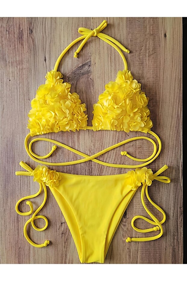 Women's Floral Bikini Set (Without Filling)
