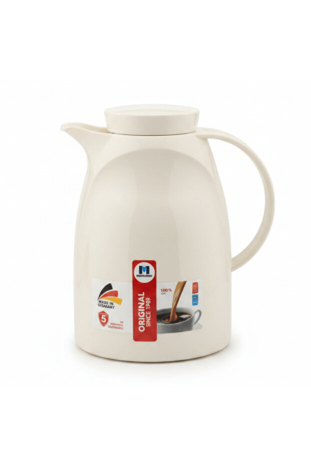 Vacuum Flask 1 L – Off White | Made in Germany