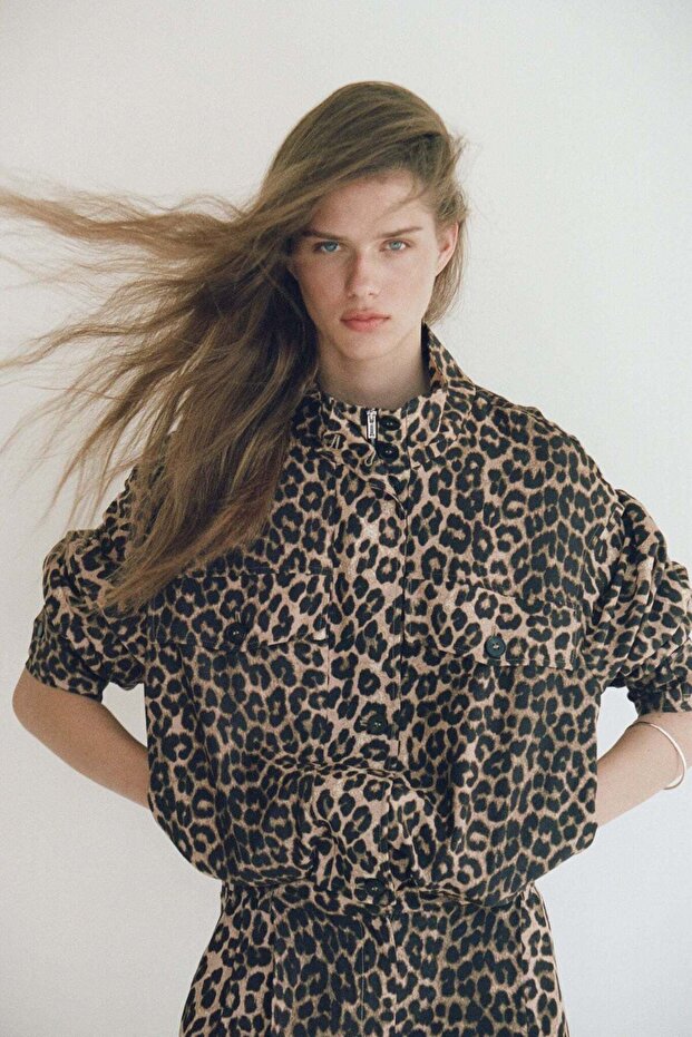 Bubble-hem jacket - 1