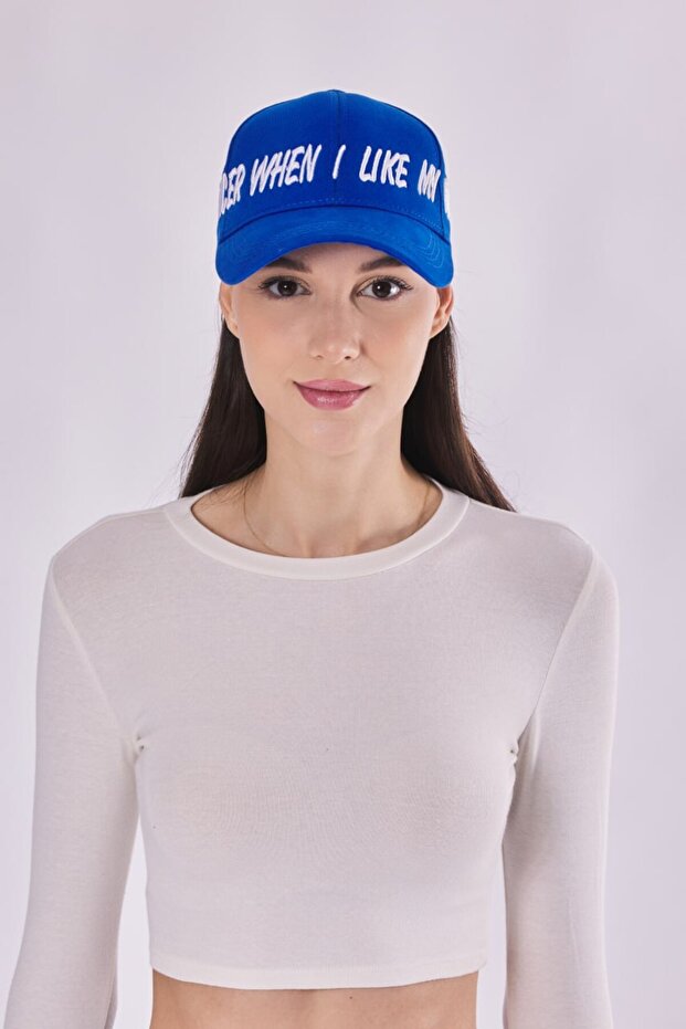 I'M Nicer When I Like My Outfit - Cotton Embroidered Cap