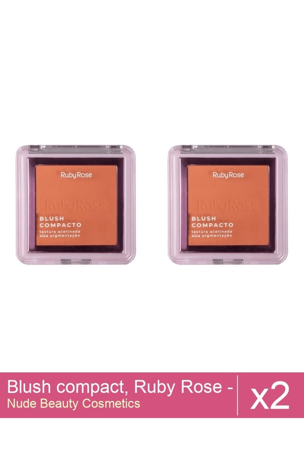 Set 2x Blush compact, Ruby Rose - BL 10, 7.3 g - 1