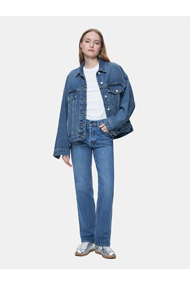 Pantaloni Selene B Mid Indigo - 1