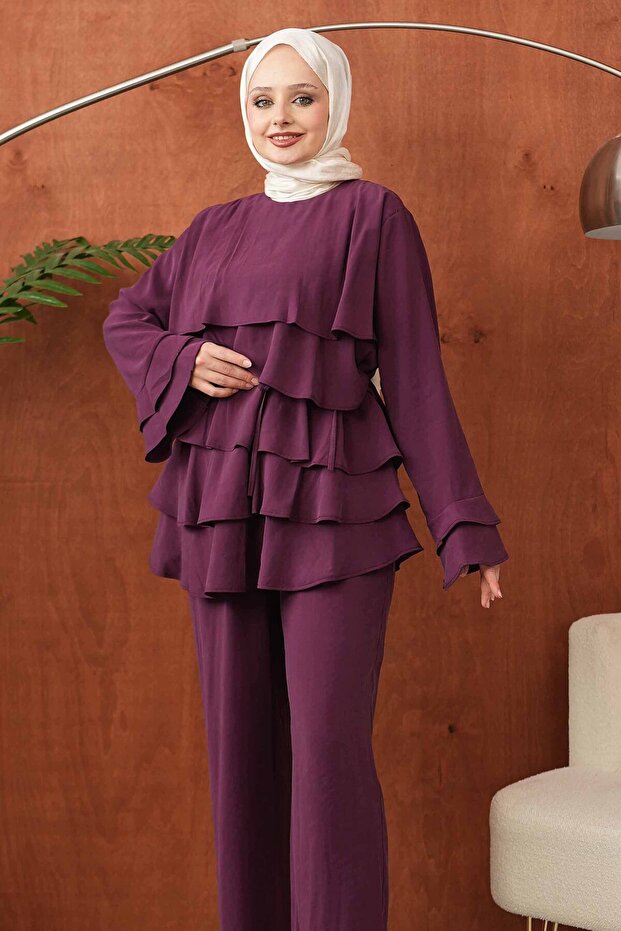 Molly Nelly Women's Layered Modal Set
