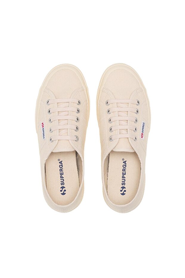 2750-Cotu Classic Unisex Bej Sneaker - 4