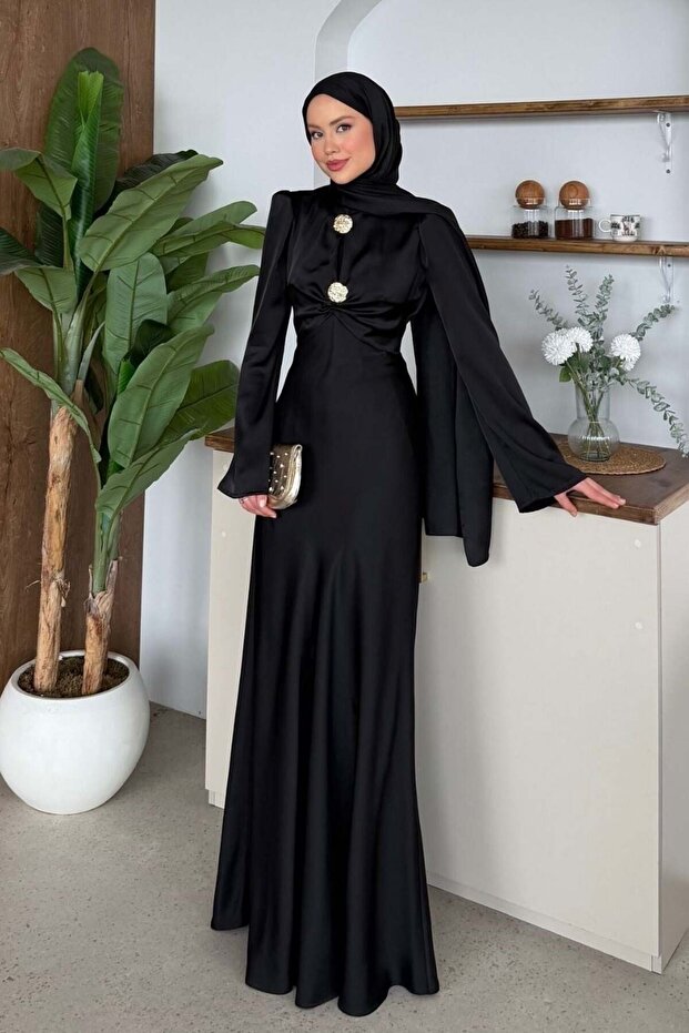 Rosalie Evening Dress Black