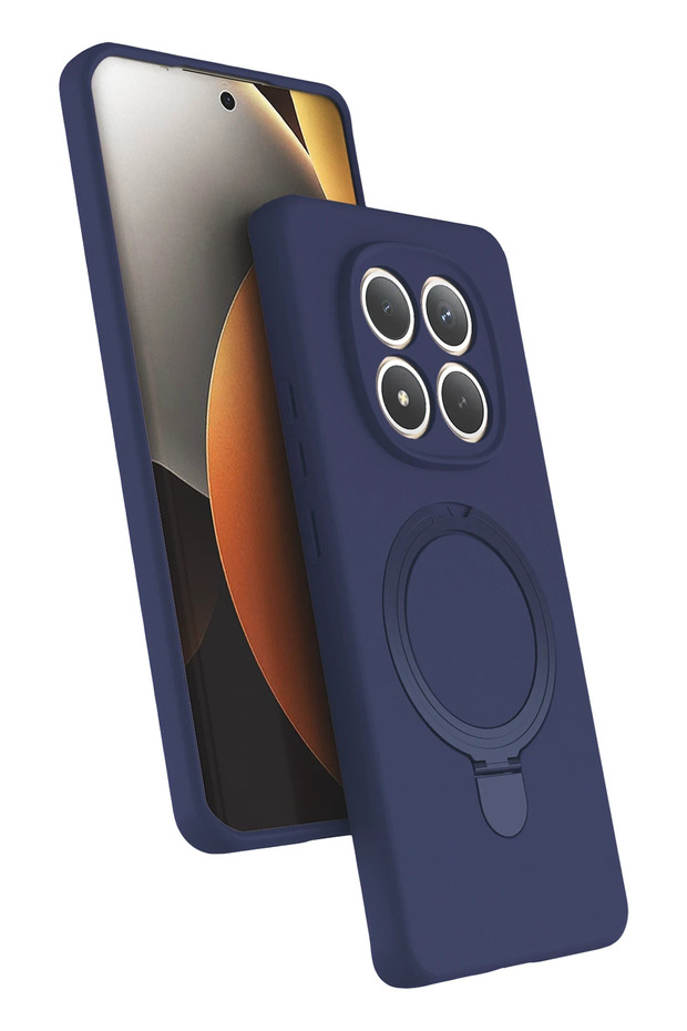 Ilkeshop Redmi Note 15 Pro 5g Regal Magsafe Stand Cover (212346) - Navy Blue