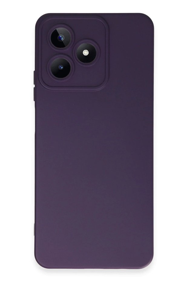 Ilkeshop Realme C53 Case Nano Velvet Silicone (211010) - Purple