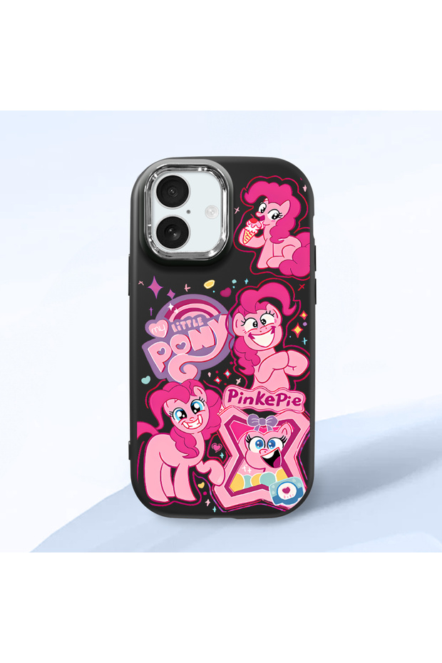 iPhone 17 Compatible Black Silicone Case with Shock-Absorbing Camera Protections