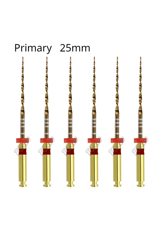 Primary 25mm Dental Reciprocating Wave Gold Endo One Files Rotary Endodontic Files for Endomotor Roo