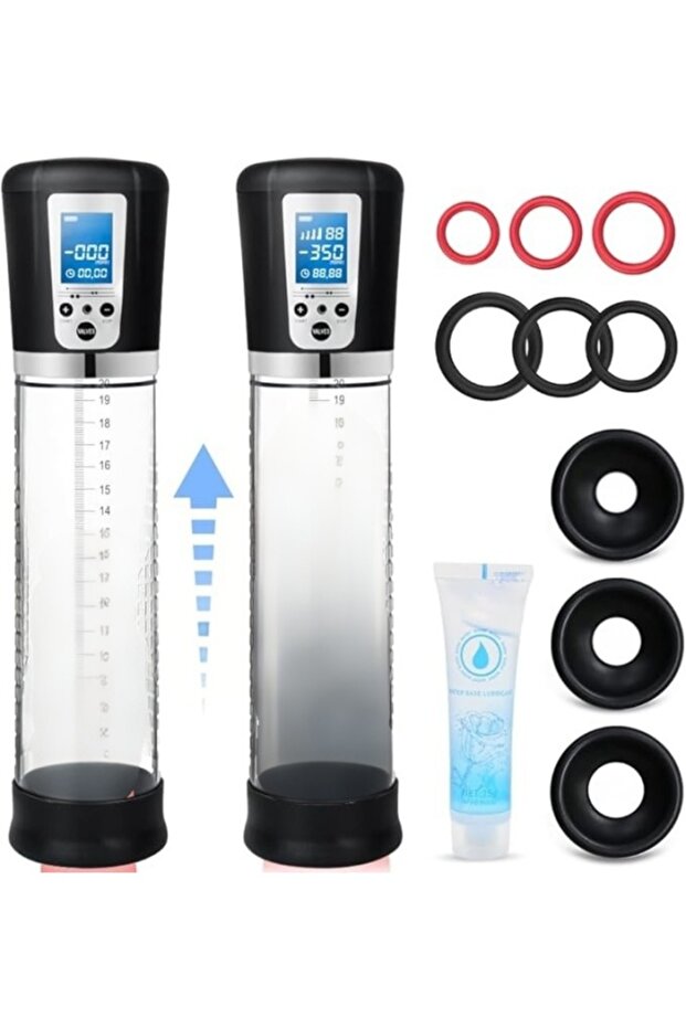 Waterproof pump with LED display