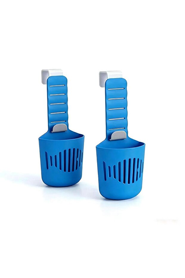 blue 2pcs Suspended Toilet Dedicated Fixed Water Tank Replacement Device - Toilet Cleaning Tablet Si