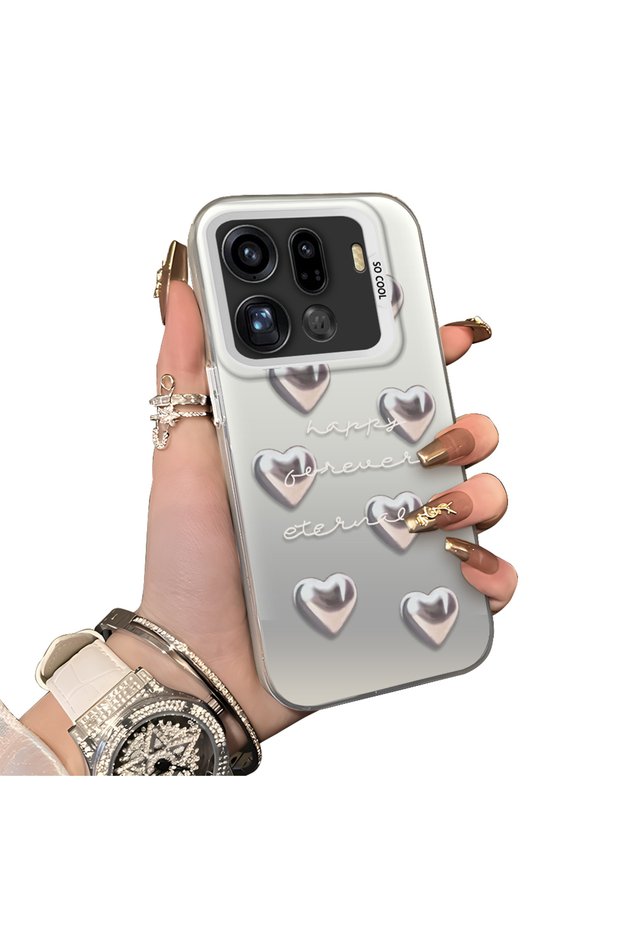 Oppo Find X9 Pro 5g Compatible Hard Acrylic Back Silicone Edge Lens Protection Case