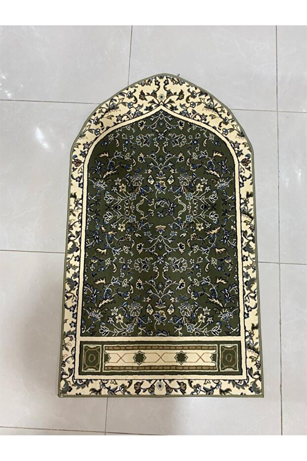 سجادة صلاة زخارف اسلامية - صنع تركي 8 ملي