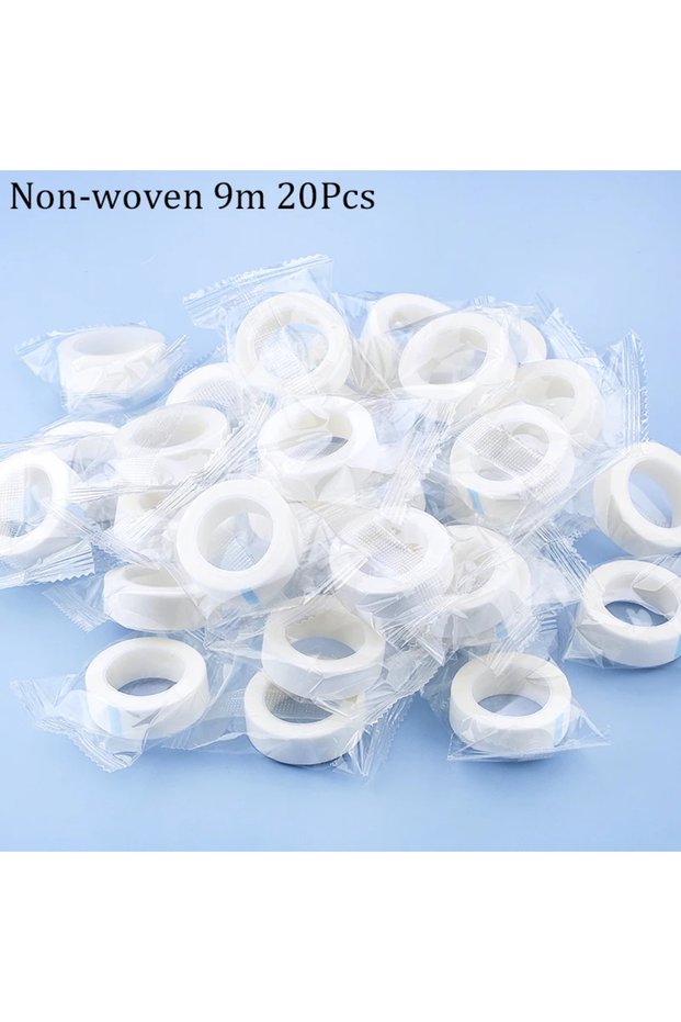WUFANG-20 3/10/50pcs Micropore Lash Tape Under Eye Tapes Breathable Fabric Medical Tapes For Eyelash