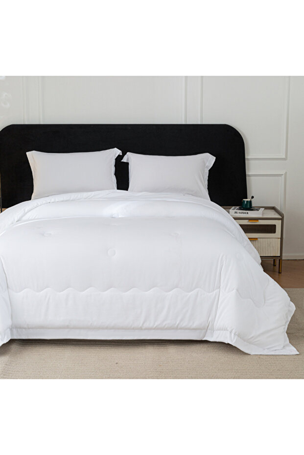 Cloud Cotton Summer Comforter 4-Piece Set (Solid Color) - 2