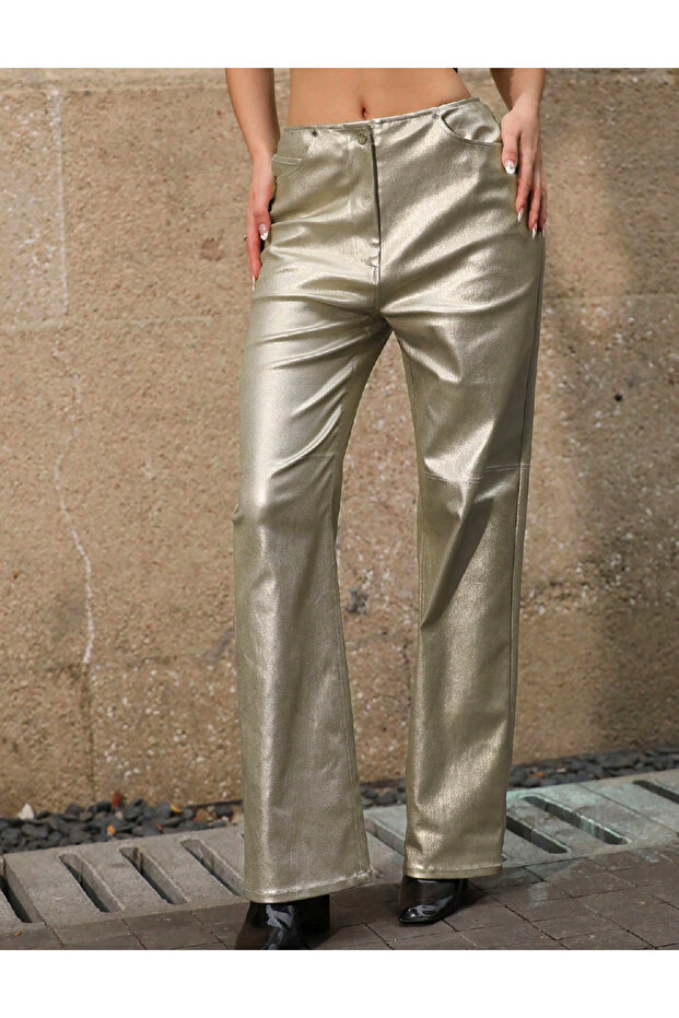 Pantaloni, Auriu - 2