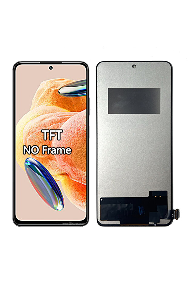 شاشة عرض جديدة بدون إطار بتقنية 4G TFT لهاتف ريدمي نوت 12 برو 4G شاشة LCD تعمل باللمس مع محول رقمي لـ Redmi