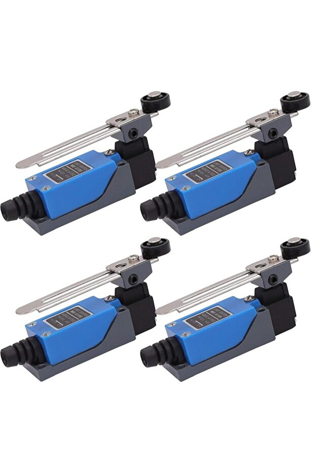 4 قطع مفتاح حد بذراع دوار قابل للتعديل ME-8108 NC-NO لماكينات التفريز والراوتر CNC + 4 قطع ME-8108 Limi