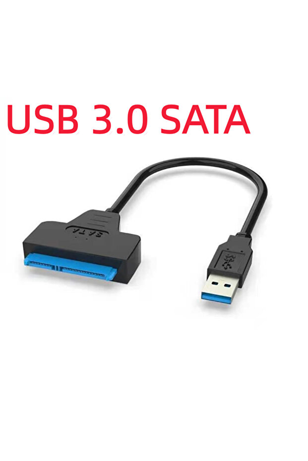 كابل USB 3.0 إلى SATA، محول USB متوافق مع أقراص HDD وSSD مقاس 2.5 بوصة، قارئ أقراص صلبة USB S