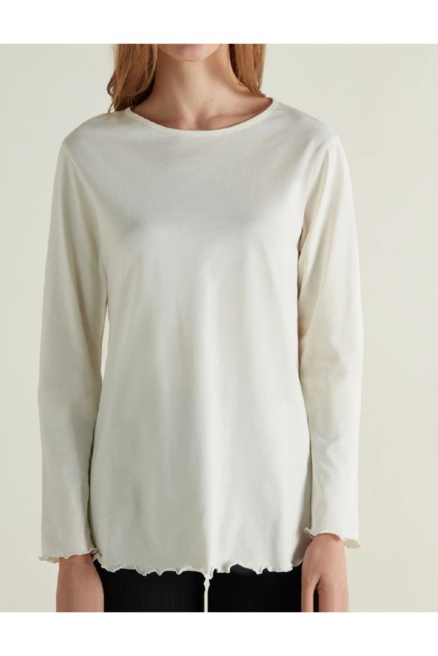 Blouse, Ecru