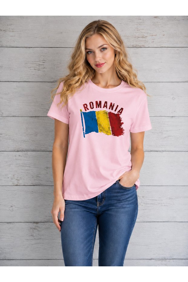 Unisex Oversize T-Shirt Steagul Romaniei Printed 100% Cotton T-Shirt Comfortable Fit