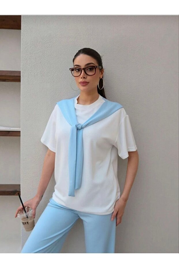 Modal Shawl Collar Set - 2