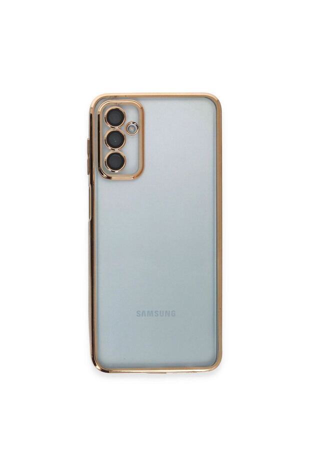 Glb-Stl41414 Samsung Galaxy M23 Case Razer Lens Silicone - Gold
