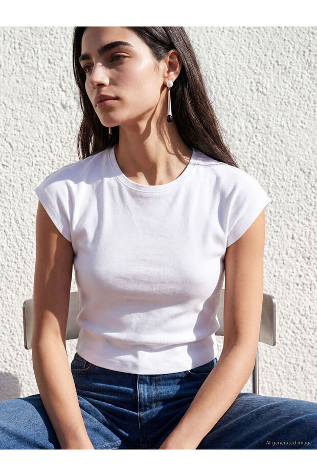 Original Oval Collar Women's Crop