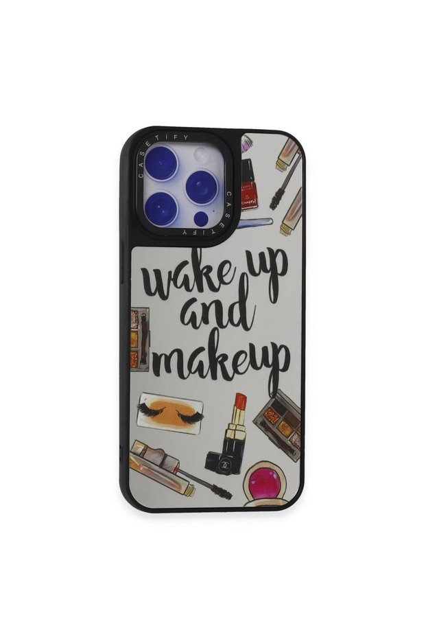 Apple iPhone 15 Pro Case Mirror Patterned Cover - Mirror - 3