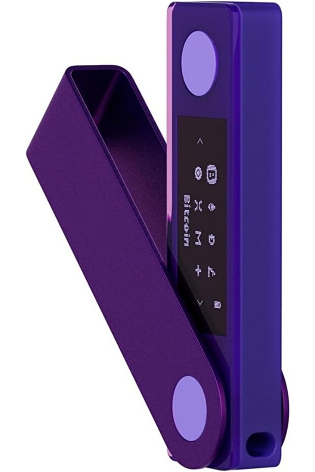Nano X Crypto Hardware Wallet(Amethyst Purple) - Bluetooth