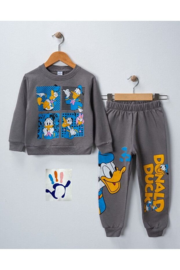 Boys' Double Combed Cotton Set (Top and Bottom)