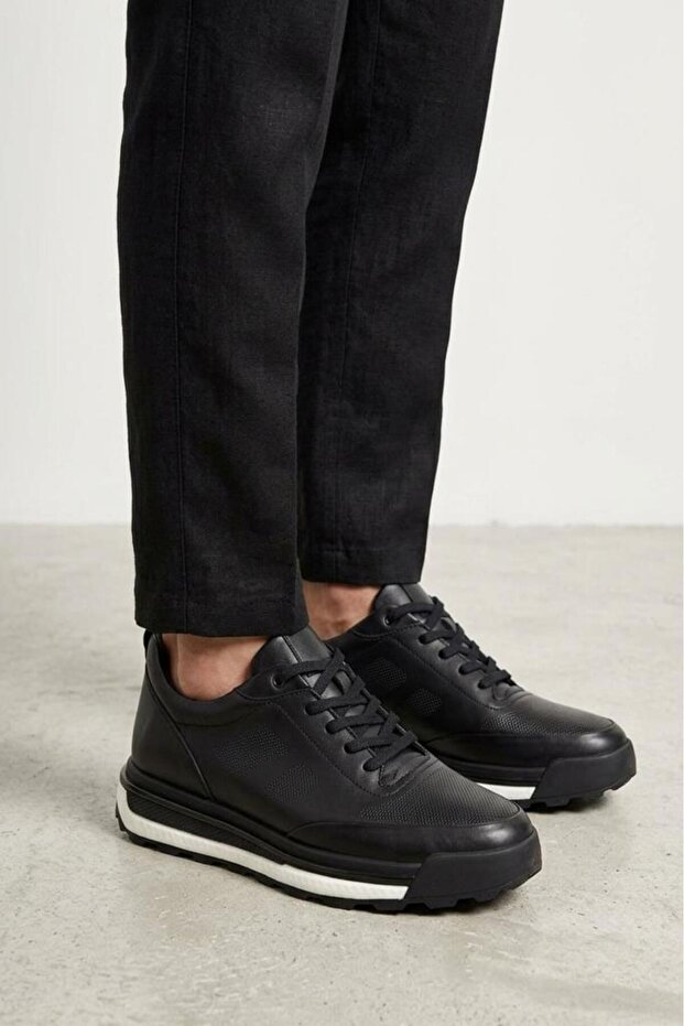 Ps-1763 Genuine Leather Men's Casual Shoes