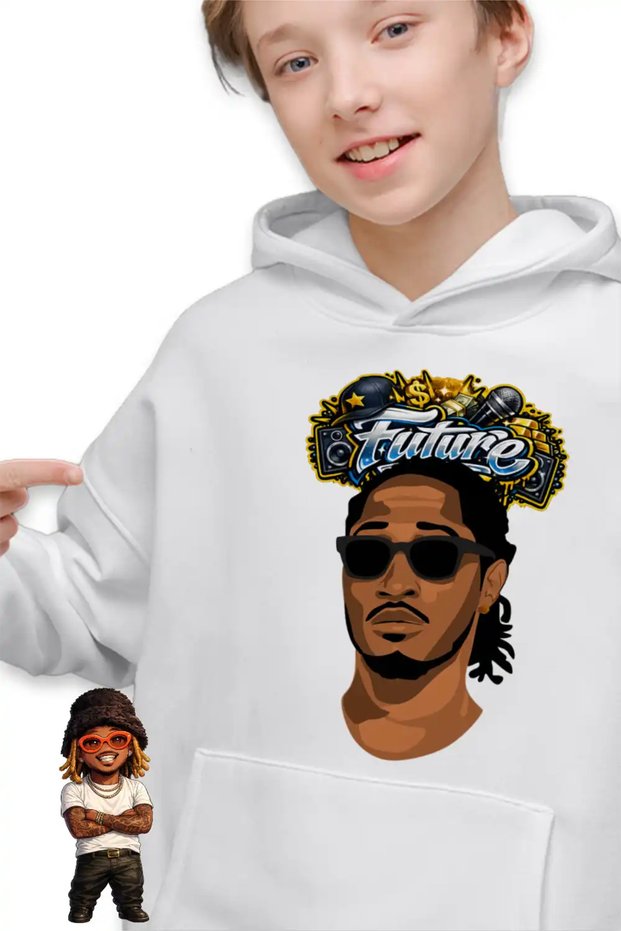 Hanorac Copii Baieti Future Hendrix Rapper