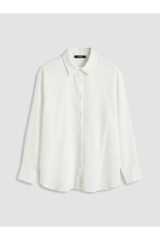 Nevavm Oversize Women's Muslin Shirt with a Difference