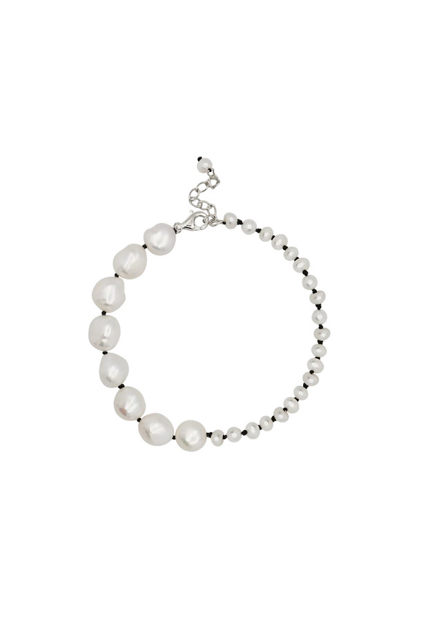Brățară Argint Gradient String&Pearls - 1
