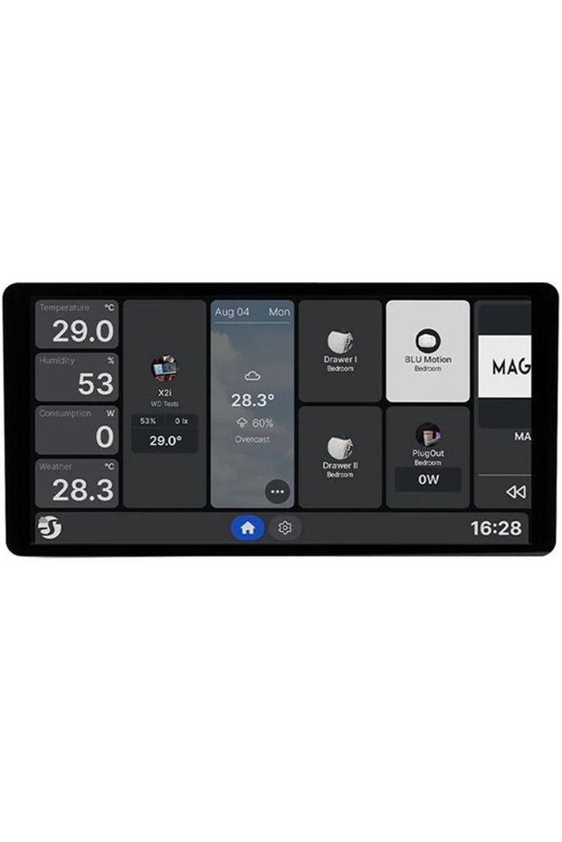 Display de perete X2i Argintiu