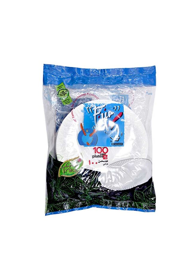 Paper Plates 100 Count 7 Inch