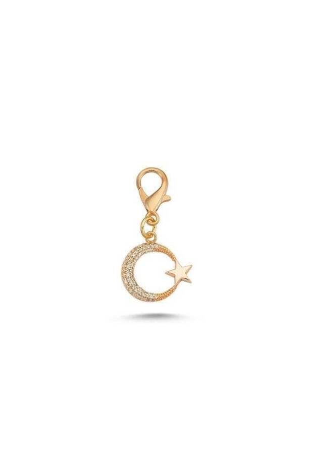 Zircon Stone Moon Star Model Collar Accessory
