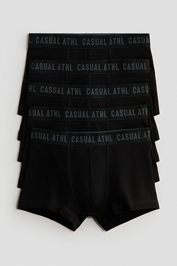 5'li Pamuklu Boxer Şort