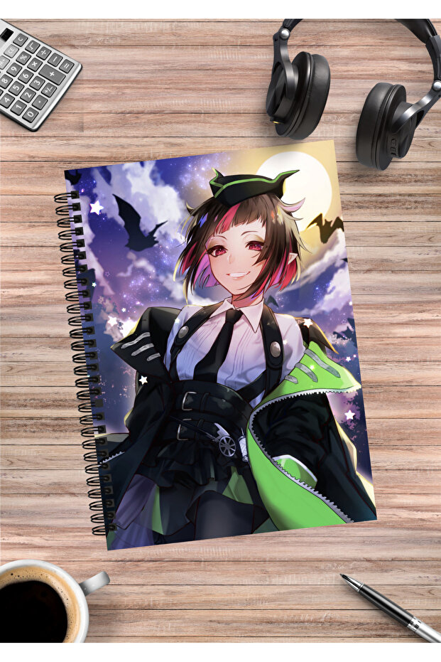 Twisted Wonderland Anime Spiral Notebook A5 (50 Sheets)